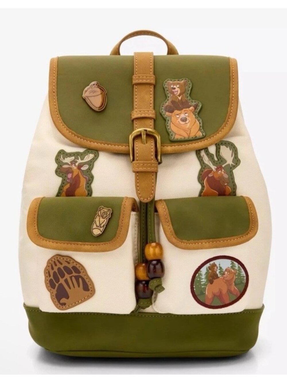 Boxlunch Disney Brother Bear Moose Mini Rucksack Backpack Hiking Outdoors NWT